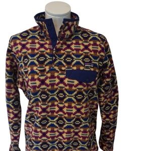 Patagonia Multi Colored Fleece Ladies XS